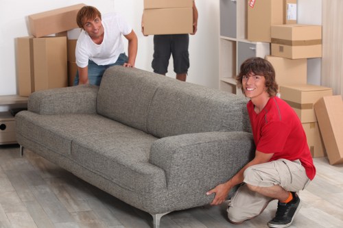 Professional movers handling access and parking challenges in Islington
