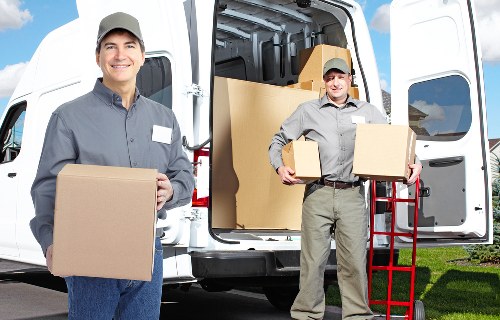 Load-based quote example for a flat move in Islington